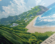 Load image into Gallery viewer, Bathsheba Beach, Barbados Panoramic Print, Vacation Gift, Barbados Wall Art, Beach Painting, Beach Decor, Beach Or Lakehouse Art