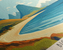 Load image into Gallery viewer, Big Sand, Scotland Panoramic Print, Vacation Gift, Scotland Wall Art, Vacation Wall Art, Vacatation Memories, Beach Decor, Beach Or Lakehouse Art