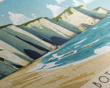 Load image into Gallery viewer, Botany Bay, United Kingdom Panoramic Print, Vacation Gift, United Kingdom Wall Art, Beach Painting, Beach Decor, Beach Or Lakehouse Art