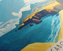 Carregar imagem no visualizador da galeria, Cabo Blanco, Peru Panoramic Print, Vacation Gift, Peru Wall Art, Vacation Wall Art, Vacatation Memories, Beach Decor, Beach Or Lakehouse Art