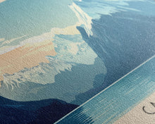 Carregar imagem no visualizador da galeria, Caldera, Chile Panoramic Print, Vacation Gift, Chile Wall Art, Beach Painting, Beach Decor, Beach Or Lakehouse Art