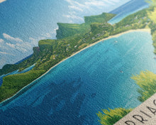 Cargar imagen en el visor de la galería, Carriacou Island, Grenada Panoramic Print, Vacation Gift, Grenada Wall Art, Vacation Wall Art, Vacatation Memories, Beach Decor, Beach Or Lakehouse Art