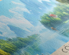 Cargar imagen en el visor de la galería, Côn Đảo, Vietnam Panoramic Beach Print, Vacation Gift, Vietnam Wall Art, Beach Painting, Beach Decor, Beach Painting