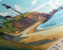 Cargar imagen en el visor de la galería, Coast Guard Beach, Massachusetts Panoramic Print, Vacation Gift, Massachusetts Wall Art, Vacation Wall Art, Vacatation Memories, Beach Decor, Beach Or Lakehouse Art