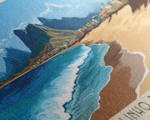 Load image into Gallery viewer, Curralinho Beach, Cape Verde, Senegal Panoramic Beach Print, Vacation Gift, Senegal Wall Art, Beach Painting, Beach Decor, Beach Painting