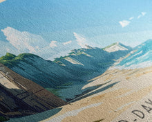 Carregar imagem no visualizador da galeria, D-Day beaches, France Panoramic Beach Print, Vacation Gift, France Wall Art, Framed Canvas Print, Framed Beach Painting