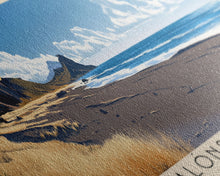 Load image into Gallery viewer, Djúpalónssandur Beach, Iceland Panoramic Print, Vacation Gift, Iceland Wall Art, Vacation Wall Art, Vacatation Memories, Beach Decor, Beach Or Lakehouse Art