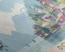 Load image into Gallery viewer, Dongtou, China Panoramic Beach Print, Vacation Gift, China Wall Art, Beach Painting, Beach Decor, Beach Painting