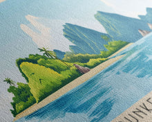 Carregar imagem no visualizador da galeria, Drunken Islands, Venezuela Panoramic Print, Vacation Gift, Venezuela Wall Art, Vacation Wall Art, Vacatation Memories, Beach Decor, Beach Or Lakehouse Art