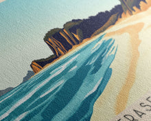 Carregar imagem no visualizador da galeria, Fraser Island, Australia Panoramic Print, Vacation Gift, Australia Wall Art, Vacation Wall Art, Vacatation Memories, Beach Decor, Beach Or Lakehouse Art
