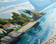 Carregar imagem no visualizador da galeria, Genovesa Island, Ecuador Panoramic Print, Vacation Gift, Ecuador Wall Art, Beach Painting, Beach Decor, Large Wall Art, Wood Frame Art