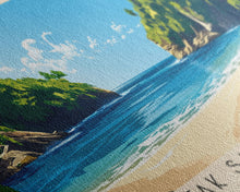 Carregar imagem no visualizador da galeria, Gertak Sanggul Beach, Malasyia Panoramic Print, Vacation Gift, Malasyia Wall Art, Vacation Wall Art, Vacatation Memories, Beach Decor, Beach Or Lakehouse Art