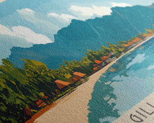 Carregar imagem no visualizador da galeria, Gili Asahan, Indonesia Panoramic Print, Vacation Gift, Indonesia Wall Art, Vacation Wall Art, Vacatation Memories, Beach Decor, Beach Or Lakehouse Art