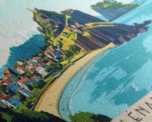 Carregar imagem no visualizador da galeria, Glénan Islands, France Panoramic Print, Vacation Gift, France Wall Art, Vacation Wall Art, Vacatation Memories, Beach Decor, Beach Or Lakehouse Art