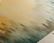 Load image into Gallery viewer, Bali, Indonesia Watercolor Print, Vacation Gift, Indonesia Wall Art, Beach Painting, Beach Decor, Large Wall Art, Wood Frame Art