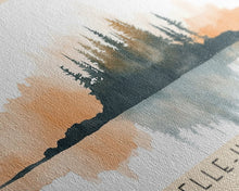 Load image into Gallery viewer, Belle-Ile Island, France Watercolor Beach Print, Vacation Gift, France Wall Art, Beach Painting, Beach Decor, Beach Painting