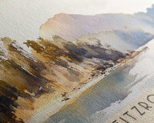 Load image into Gallery viewer, Fitzroy Island, Australia Watercolor Beach Print, Vacation Gift, Australia Wall Art, Beach Painting, Beach Decor, Beach Painting