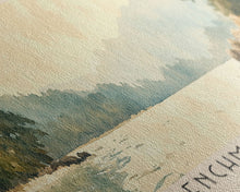 Load image into Gallery viewer, Frenchman’s Cove, Jamaica Watercolor Print, Vacation Gift, Jamaica Wall Art, Beach Painting, Beach Decor, Large Wall Art, Wood Frame Art