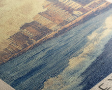 Load image into Gallery viewer, Alexandria, Egypt Watercolor Beach Print, Vacation Gift, Egypt Wall Art, Beach Painting, Beach Decor, Beach Painting