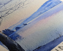 Load image into Gallery viewer, Bleibtreusee, Germany Watercolor Beach Print, Vacation Gift, Germany Wall Art, Beach Painting, Beach Decor, Beach Painting