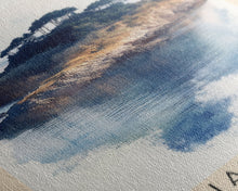 Load image into Gallery viewer, Bréhat Island, France Watercolor Beach Print, Vacation Gift, France Wall Art, Beach Painting, Beach Decor, Beach Painting