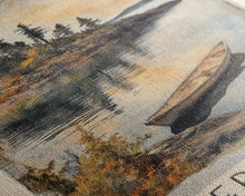 Load image into Gallery viewer, Brier Island, Canada Watercolor Beach Print, Vacation Gift, Canada Wall Art, Framed Canvas Print, Framed Beach Painting