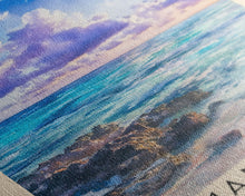 Load image into Gallery viewer, Cayman Islands, United Kingdom Watercolor Beach Print, Vacation Gift, United Kingdom Wall Art, Beach Painting, Beach Decor, Beach Painting