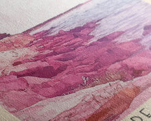 Load image into Gallery viewer, Côte de Granit Rose, France Watercolor Beach Print, Vacation Gift, France Wall Art, Framed Canvas Print, Framed Beach Painting