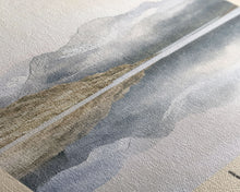 Load image into Gallery viewer, El Laucho, Chile Watercolor Print, Vacation Gift, Chile Wall Art, Beach Painting, Beach Decor, Large Wall Art, Wood Frame Art