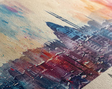 Carregar imagem no visualizador da galeria, Adana Turkey Travel Art, City Art, Framed Canvas Print or Metal Wall Art, Europe Travel Poster, Panoramic Wall Art, Extra Wide Wall Art