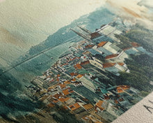 Carregar imagem no visualizador da galeria, Alicante Spain Travel Art, City Art, Framed Canvas Print or Metal Wall Art, Europe Travel Poster, Panoramic Wall Art, Extra Wide Wall Art