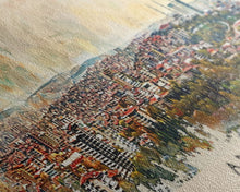 Load image into Gallery viewer, Ankara Turkey Travel Print Wall Art, Panoramic City Art, Travel Art, Wall Decor, Vacation Gift, Framed Canvas Print Or Metal Art