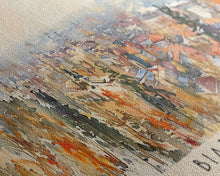 Load image into Gallery viewer, Bialystok Poland Panoramic Travel Poster, Framed Canvas Print or Metal Wall Art, Travel Art, Home Decor, Panoramic Painting, Midcentury Art