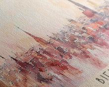 Load image into Gallery viewer, Bielefeld Germany Travel Print Wall Art, Panoramic City Art, Travel Art, Wall Decor, Vacation Gift, Framed Canvas Print Or Metal Art