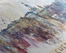 Cargar imagen en el visor de la galería, Cheboksary Russia Travel Art, City Art, Framed Canvas Print or Metal Wall Art, Europe Travel Poster, Panoramic Wall Art, Extra Wide Wall Art