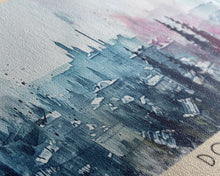 Load image into Gallery viewer, Donetsk Ukraine Panoramic Travel Poster, Framed Canvas Print or Metal Wall Art, Travel Art, Home Decor, Panoramic Painting, Midcentury Art