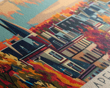 Load image into Gallery viewer, Apeldoorn Netherlands Travel Print Wall Art, Panoramic City Art, Travel Art, Wall Decor, Vacation Gift, Framed Canvas Print Or Metal Art