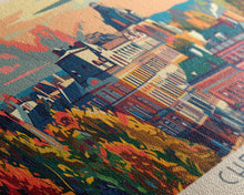 Cargar imagen en el visor de la galería, Cherkasy Ukraine Travel Art, City Art, Framed Canvas Print or Metal Wall Art, Europe Travel Poster, Panoramic Wall Art, Extra Wide Wall Art