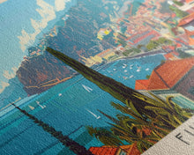 Carregar imagem no visualizador da galeria, Funchal Portugal Travel Print Wall Art, Panoramic City Art, Travel Art, Wall Decor, Vacation Gift, Framed Canvas Print Or Metal Art