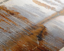 Load image into Gallery viewer, Birch Lake Framed Canvas Print, Panoramic Lake House Decor, Scenic View, Travel Poster, Rustic Art, Lake Painting