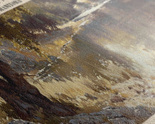 Cargar imagen en el visor de la galería, Clearwater Lake Framed Canvas Print, Lake House Art, Panoramic Travel Poster, Wide Wall Art, Modern Lake Painting, Home Decor