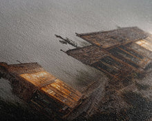 Carregar imagem no visualizador da galeria, Abandoned Rustic, Western theme canvas art, ghost town canvas print, wild west saloon art, man cave wall art, living room art, Cowboys