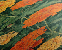 Load image into Gallery viewer, Delicate Pastel Flowers on Tall Stems Framed Canvas Print - Japanese Art Skinny Wall Décor