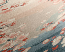 Cargar imagen en el visor de la galería, Cherry Blossom Branches Pale Background Japanese Style Tall Skinny Framed Canvas Print Wall Art