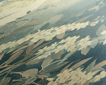 Load image into Gallery viewer, Delicate White Flowers and Full Moon in a Tranquil Night Setting - Skinny Art, Japanese Wall Decor, Framed Canvas Print, Ukiyo-e Style