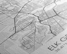 Load image into Gallery viewer, Elk Grove Street Map, California Map, City Map Art, Minimalist Art, Wall Art, Canvas Print, Bedroom Wall Art, Housewarming Gift, Travel Art