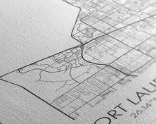 Carregar imagem no visualizador da galeria, Fort Lauderdale Street Map, California Map, City Map Art, Minimalist Art, Wall Art, Canvas Print, Travel Art, Game Room Décor, Travel Gifts