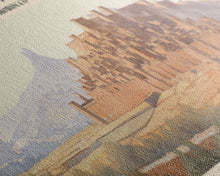 Carregar imagem no visualizador da galeria, Ait Benhaddou Travel Poster Print, Framed Canvas Wall Art, Metal Wall Art, Morocco art, Gift For Him, Travel Wall Art, Travel Lover Gift