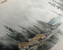 Carregar imagem no visualizador da galeria, Algonquin Provincial Park Travel Print Wall Art, Travel Poster Print, Retro Style Home Decor, Wall Hanging, Travel Gift Idea, Metal Art