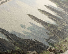 Load image into Gallery viewer, Angkor Thom Framed Canvas Print Travel Poster | Wall Art | Home Decor | Gift For Travel Lover | Wall Hanging | Original Art